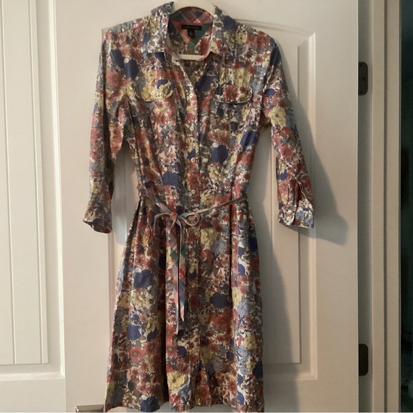 Tommy Hilfiger Dresses & Skirts - Tommy Hilfiger Long Sleeve Floral Dress - Multicolor